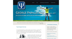 Desktop Screenshot of georgepapageorge.com